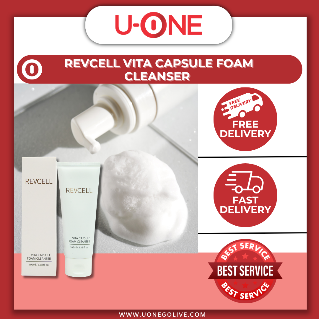 U-ONE | Korea | Revcell | Vita Capsule Foam Cleanser | 100ml