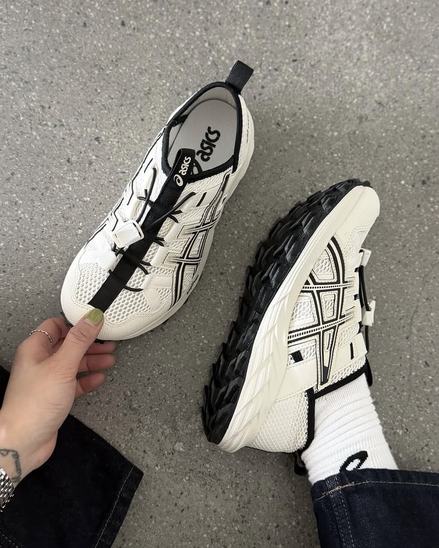 Asics Gel-Sonoma 復古 緩震 抽繩 機能 可踩後跟 米色