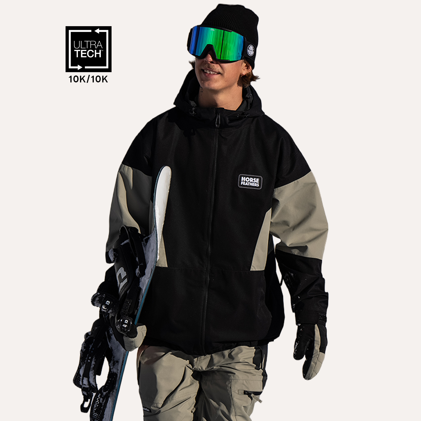 中性款防水透氣滑雪外套 (10K/10K)＿TRENT JACKET