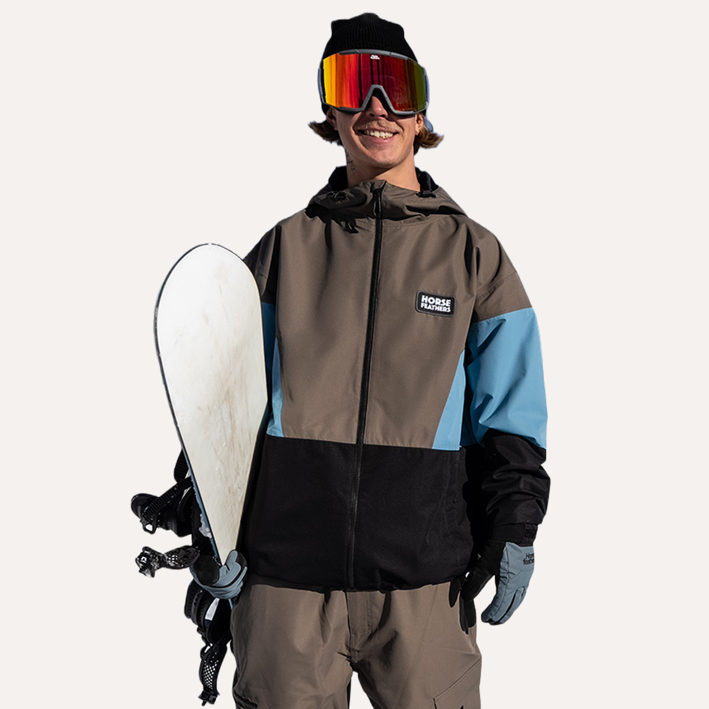 中性款防水透氣滑雪外套 (10K/10K)＿TRENT JACKET