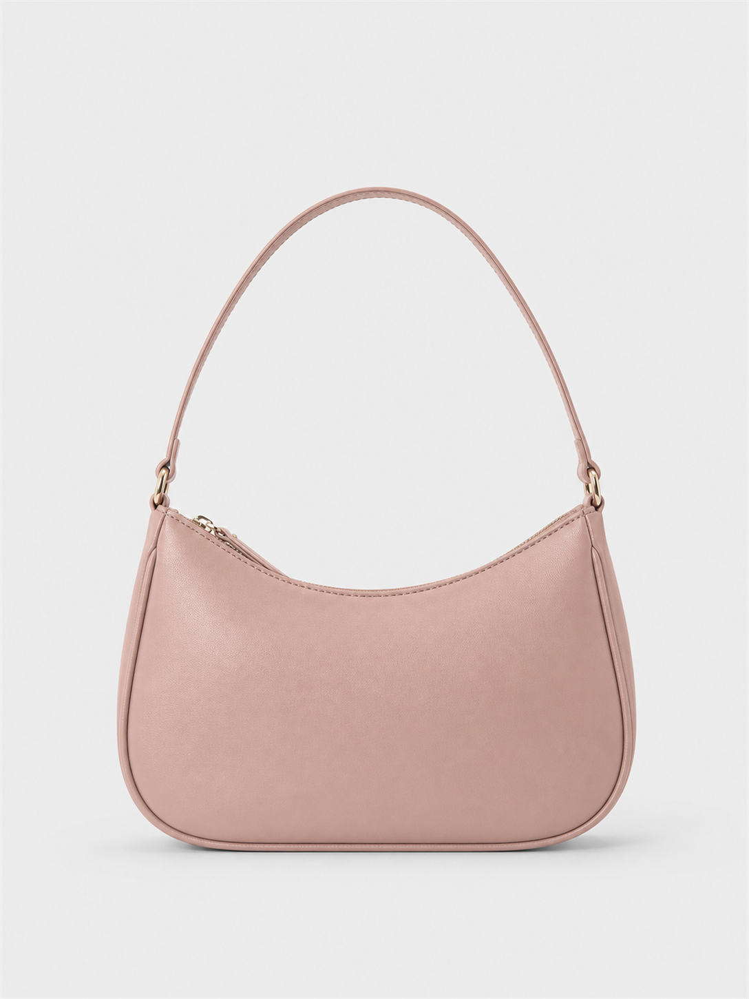 Rosy Curve Shoulder Bag