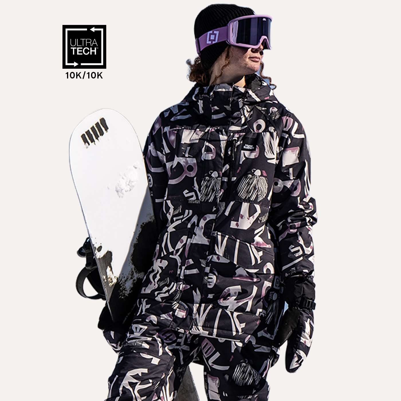 女款防水透氣滑雪外套(10K/10K)_NEVA JACKET