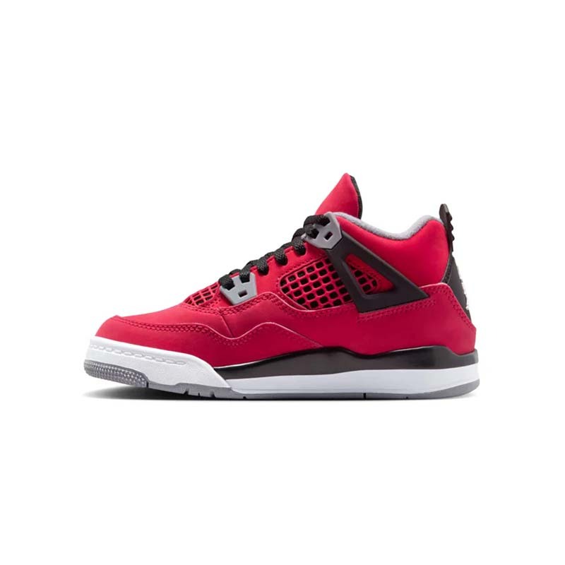 Air Jordan 4 Retro "Toro Bravo" PS 2026 紅牛復刻 芝加哥 麂皮 黑紅色 中童 HV4381-600 [台灣現貨]