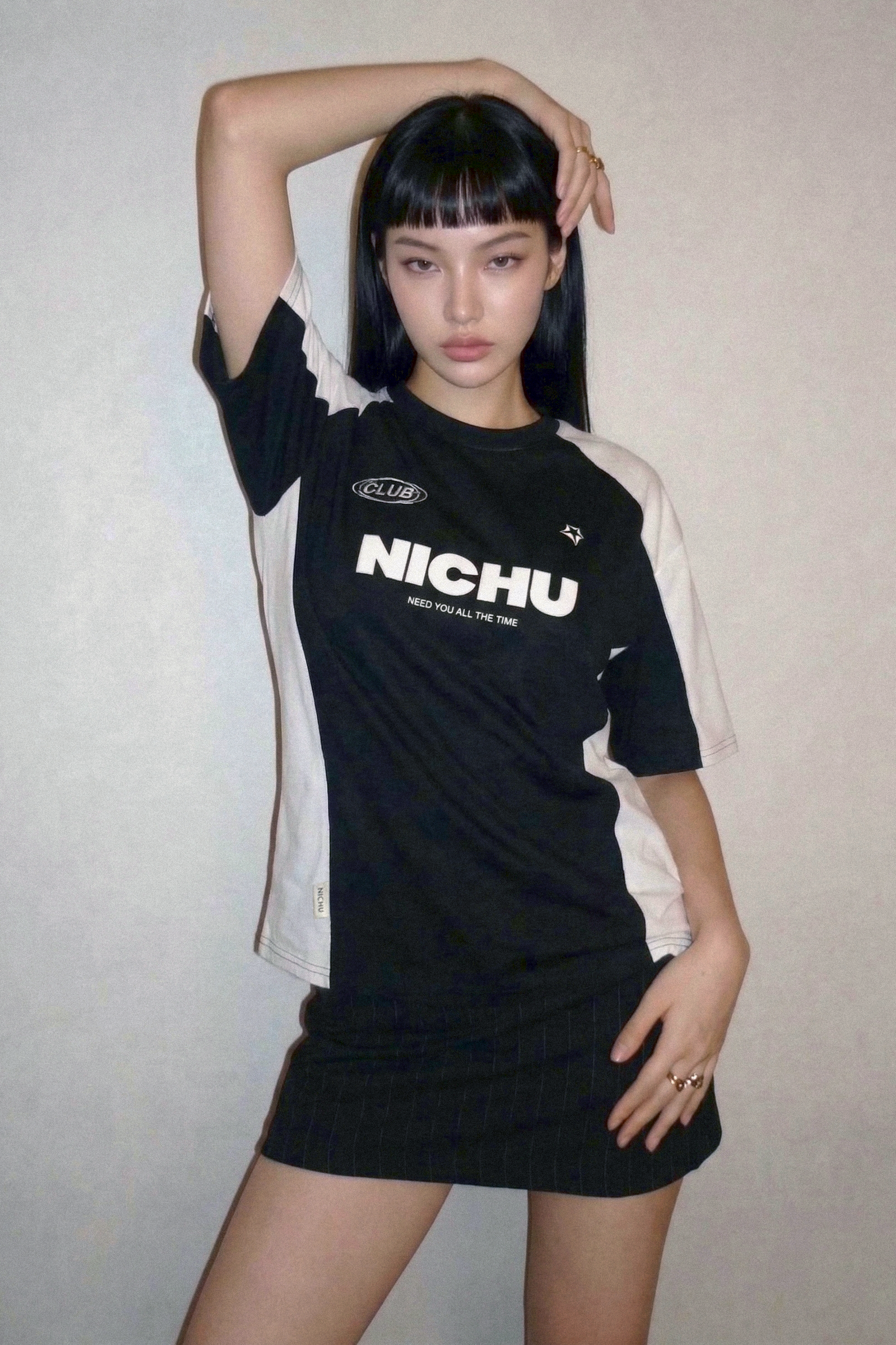 1995 FIELD 美式落肩T-Shirt (U)