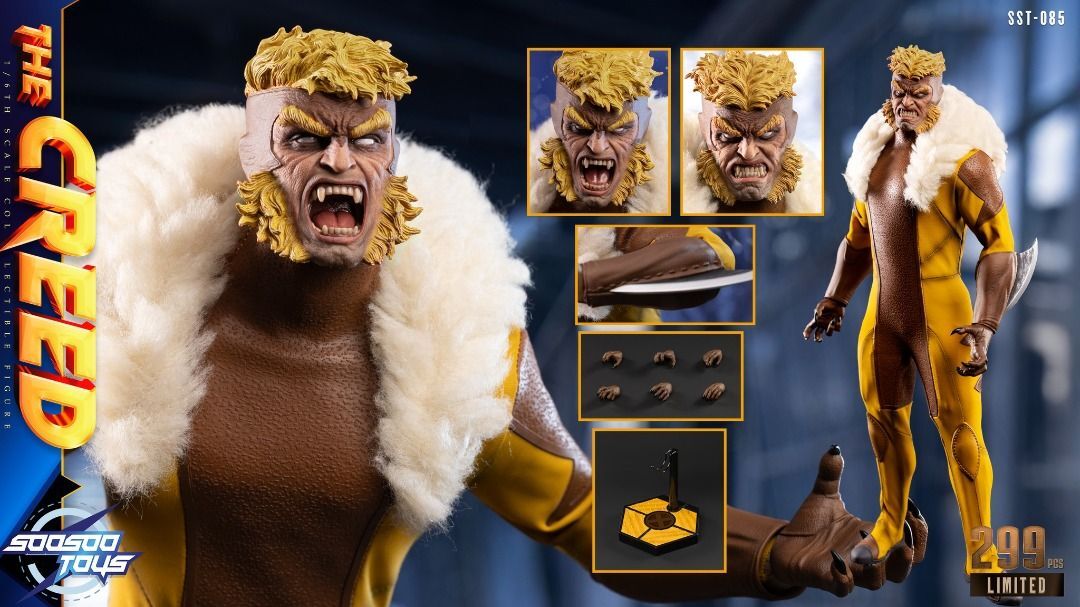 Soosootoys sst085 1/6 scale The Creed figure (現貨)