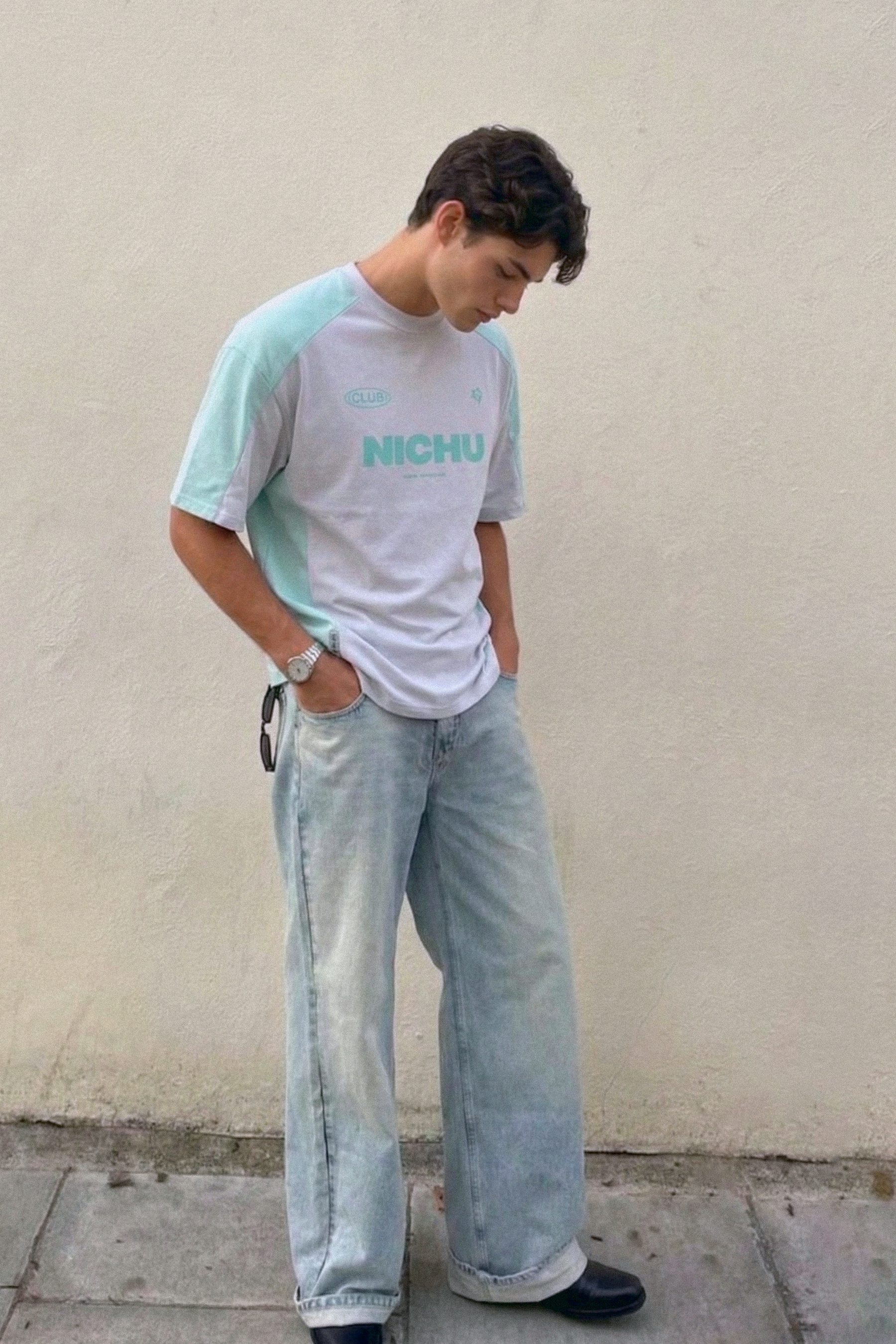 1995 FIELD Vintage Drop-Shoulder T-Shirt (U)
