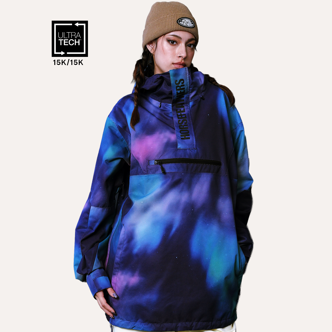 中性款防水透氣滑雪外套(15K/15K)_LARRAT JACKET