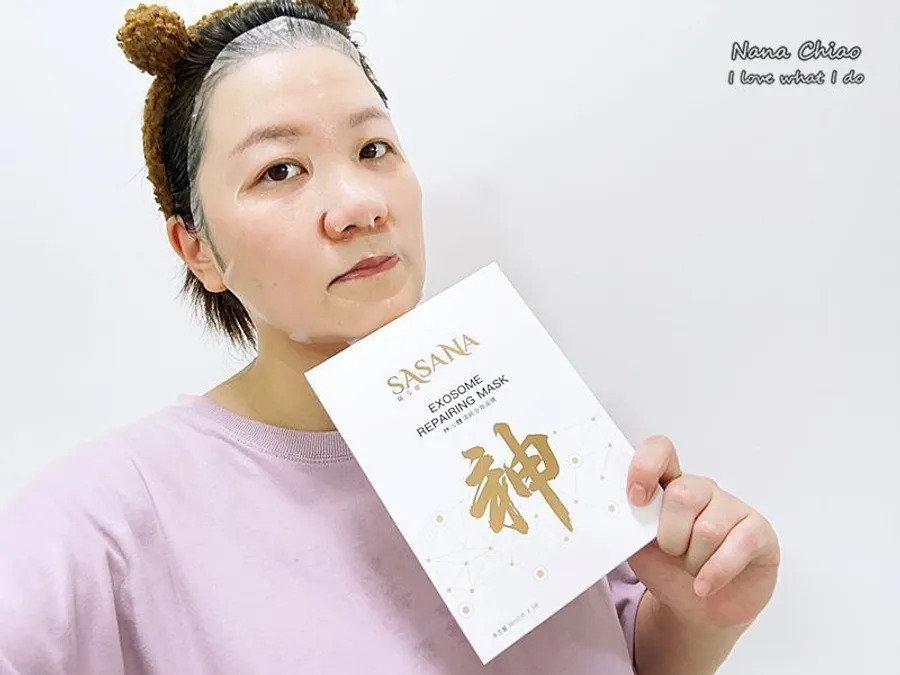 敷面膜做伸展不滴液