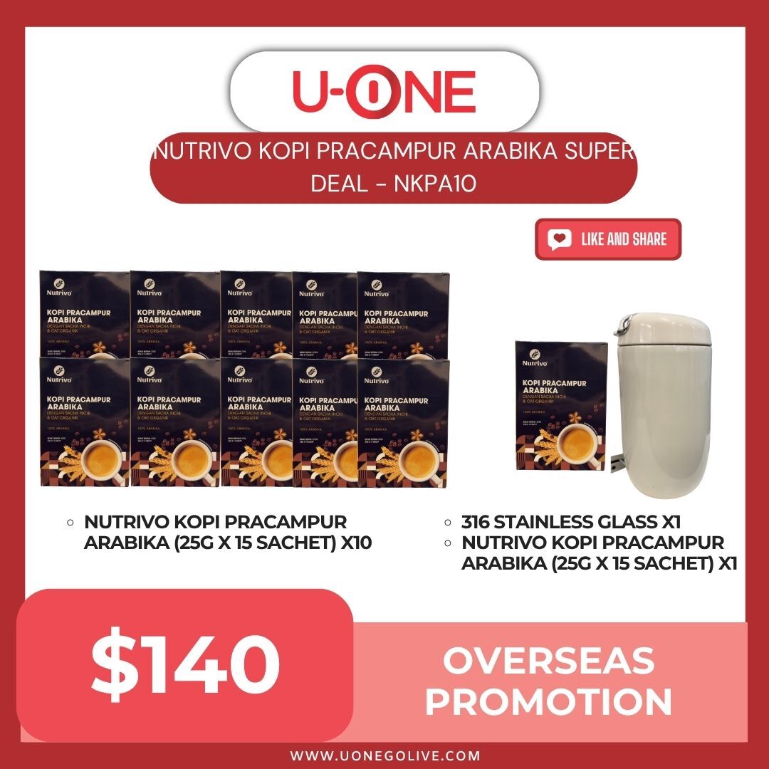 NUTRIVO KOPI PRACAMPUR ARABIKA SUPER DEAL - NKPA10