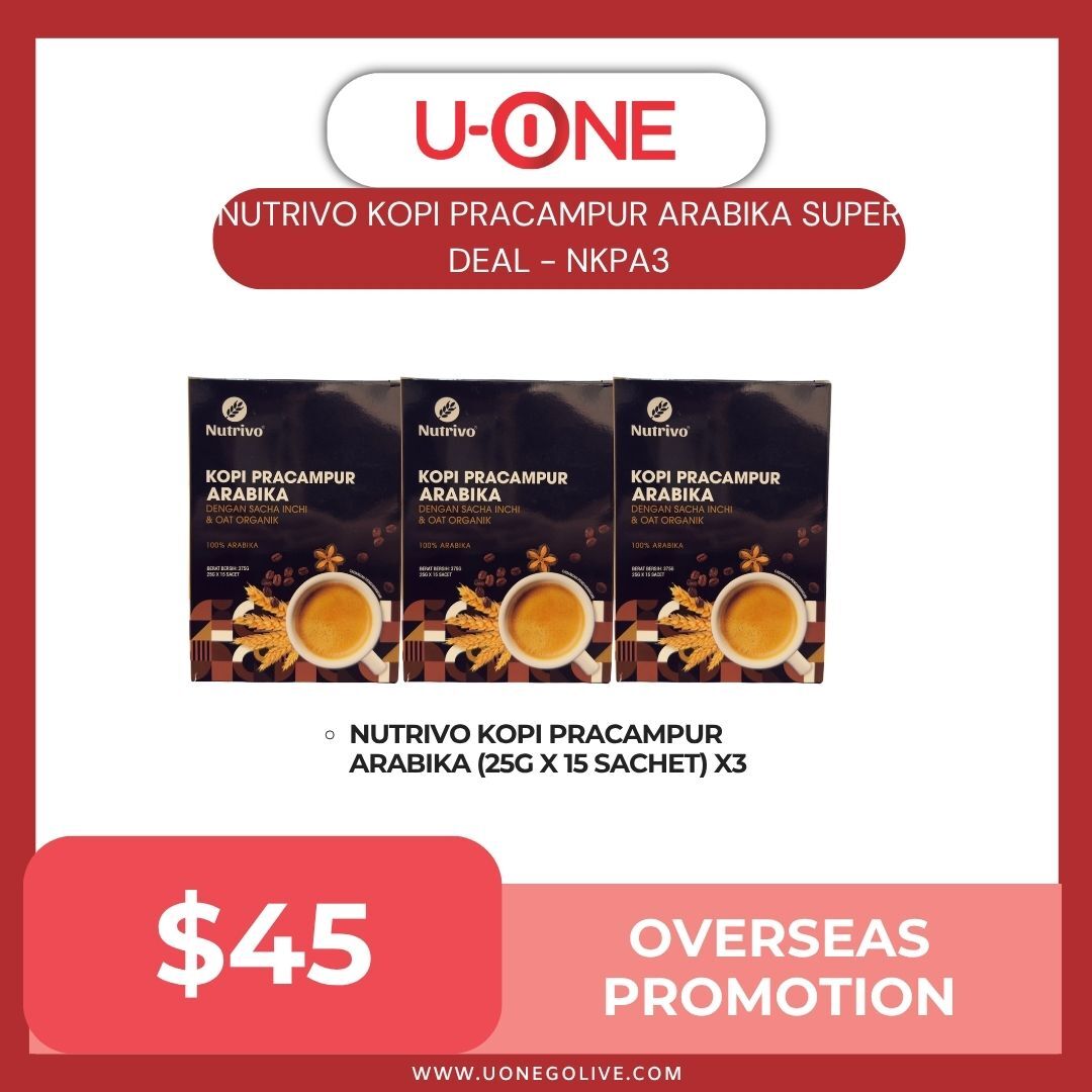 NUTRIVO KOPI PRACAMPUR ARABIKA SUPER DEAL - NKPA3