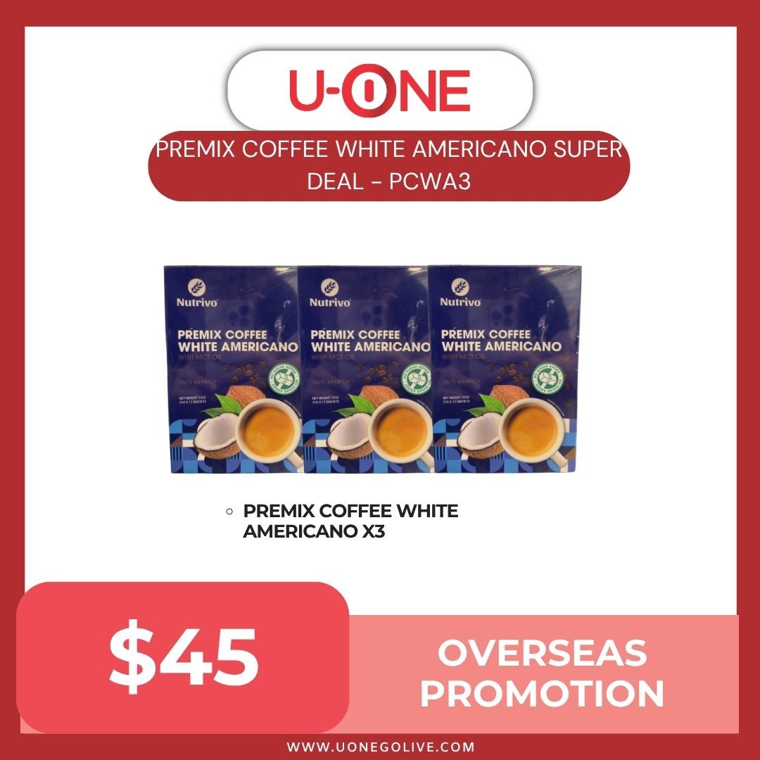 PREMIX COFFEE WHITE AMERICANO SUPER DEAL - PCWA3