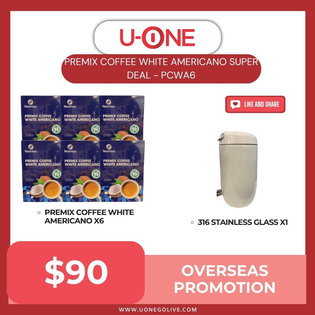 PREMIX COFFEE WHITE AMERICANO SUPER DEAL - PCWA6