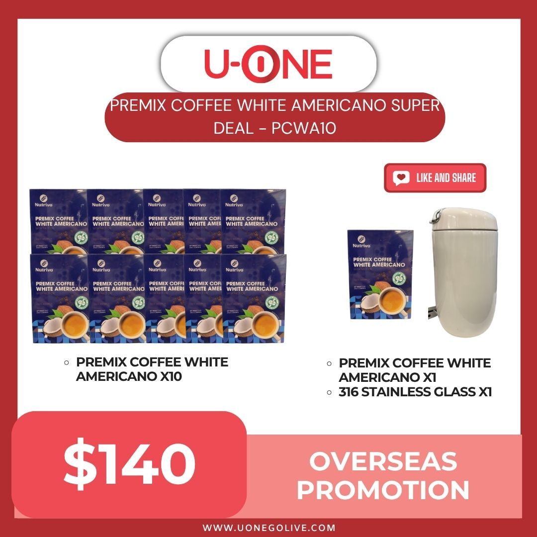 PREMIX COFFEE WHITE AMERICANO SUPER DEAL - PCWA10