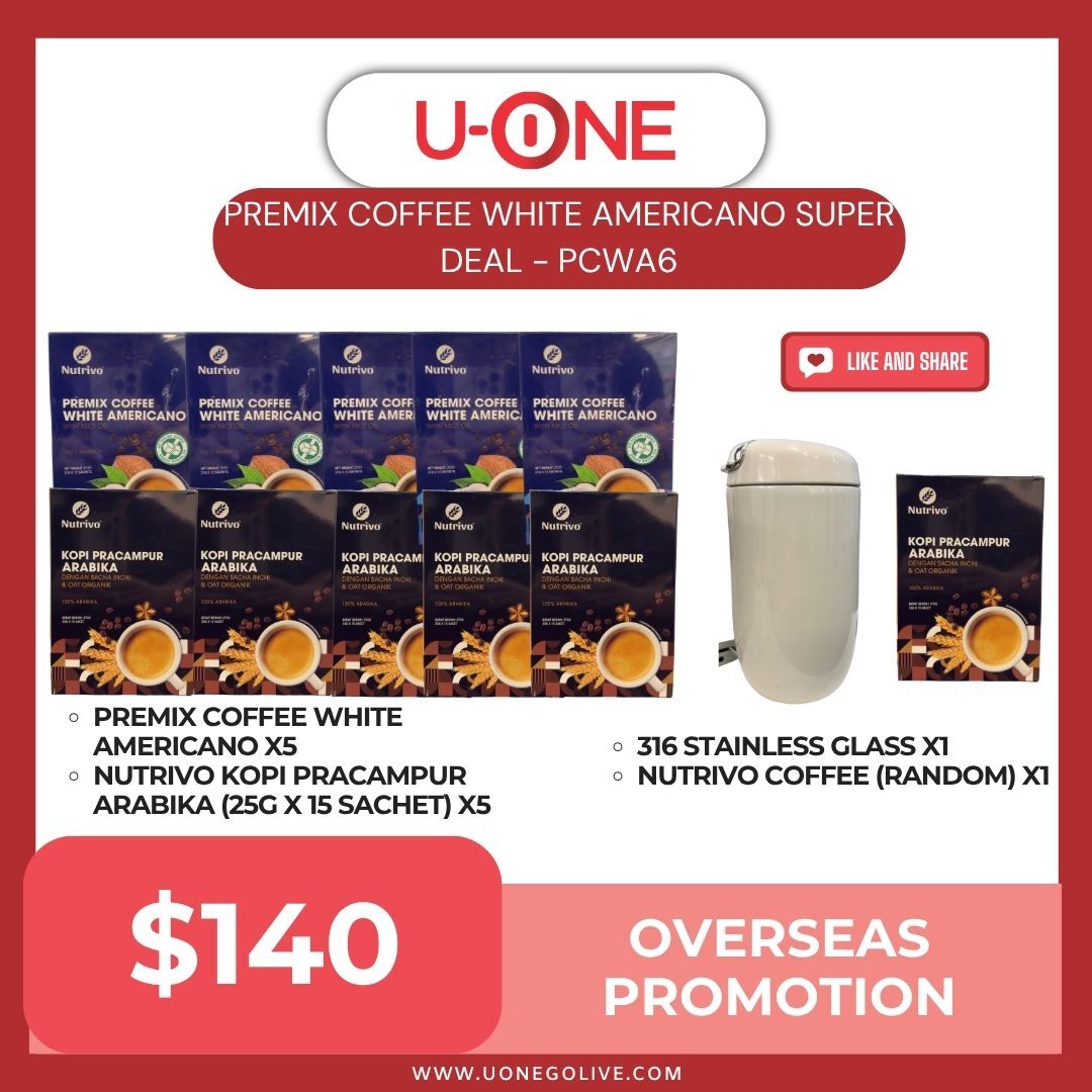 MIX NUTRIVO COFFEE SUPER DEAL BUNDLE SET - MNCS10
