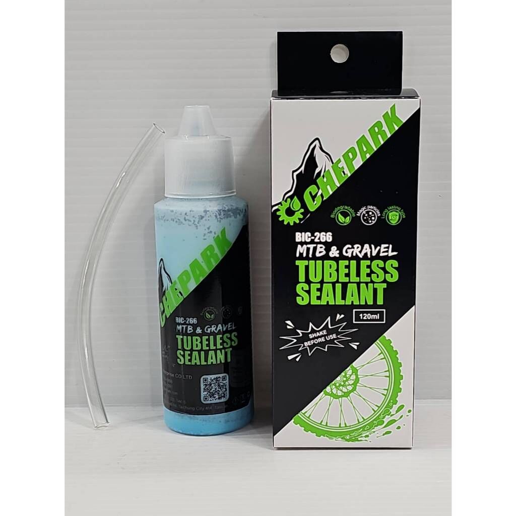 CHEPARK BIC-266 MTB & GRAVEL 補胎液 120ml 山地車&礫石車無內胎防刺補胎液
