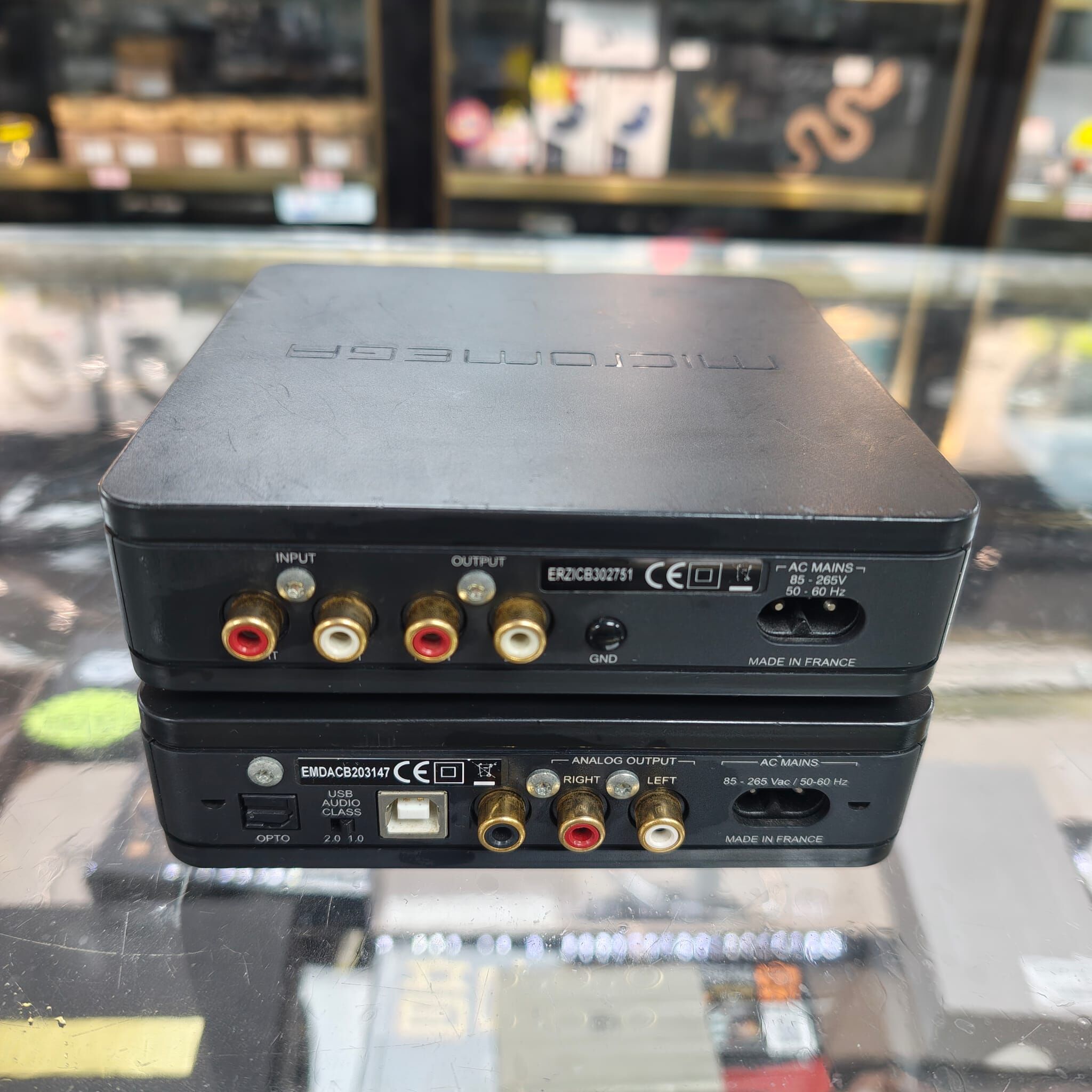 【陳列品組合】法國 Micromega - MyZIC+MyDAC 小型座枱耳擴+解碼組合 | 法國製造