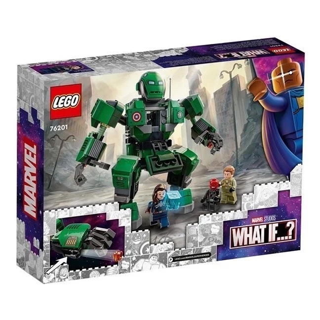 【玩具研究中心】LEGO 樂高 漫威 卡特隊長與九頭蛇重踏者 76201