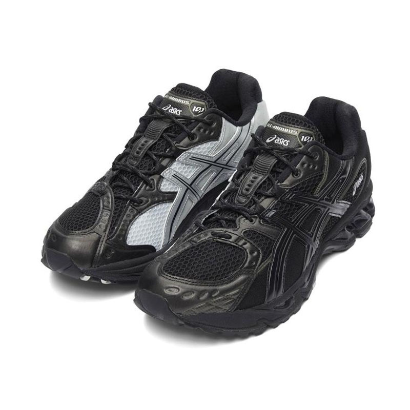 （門市現貨）男女款 ASICS GEL-NIMBUS 10.1 全黑 陰陽 緩震 支撐 網眼 透氣 運動 休閒鞋【1203A780-001】