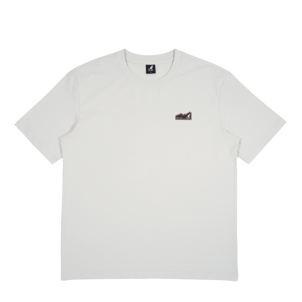 KANGOL 短T 淺灰 山系 印花 短袖 上衣 中性 6525101311
