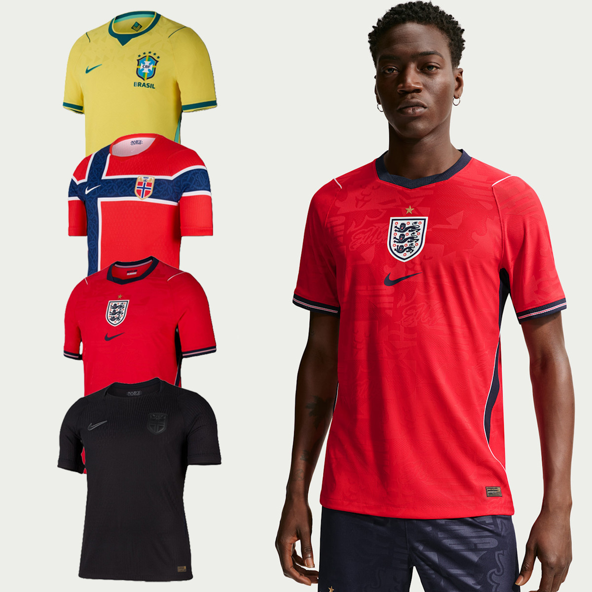 男女款 NIKE X FIFA AERO-FIT TEE 挪威 巴西 英格蘭 主場 客場 世界盃 世足 足球 透氣 涼爽 運動 球衣 短T【IB5210/IB5170/IB5143/IB5195】ADFIFA