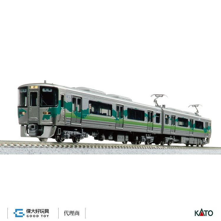 KATO 10-2155 電車 愛知環狀鐵道 2000系 綠色塗裝 (2輛)