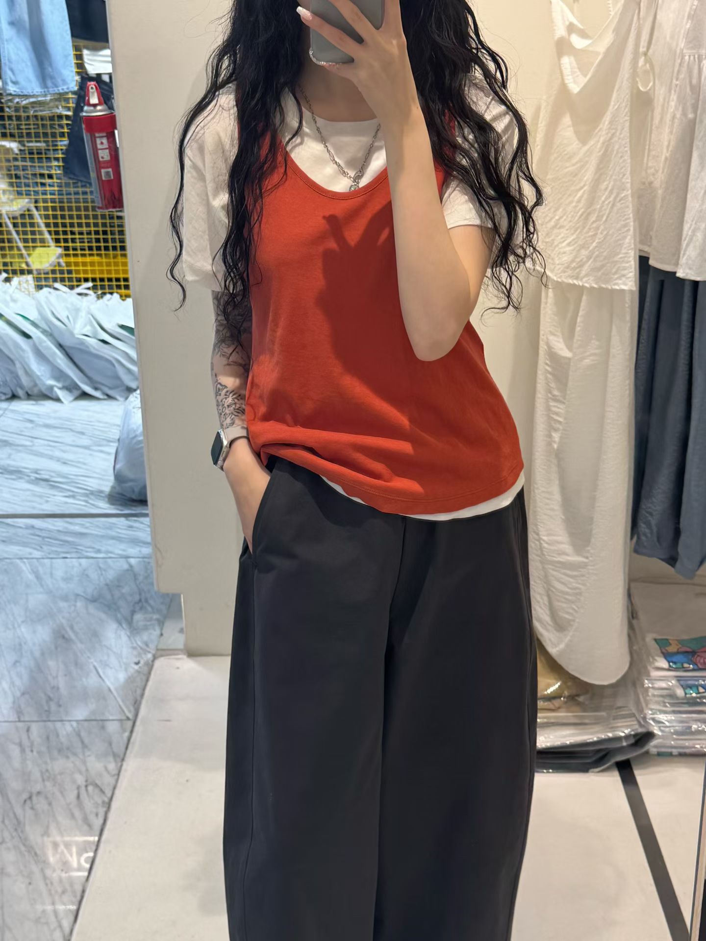 MO2603 thin cotton Vest