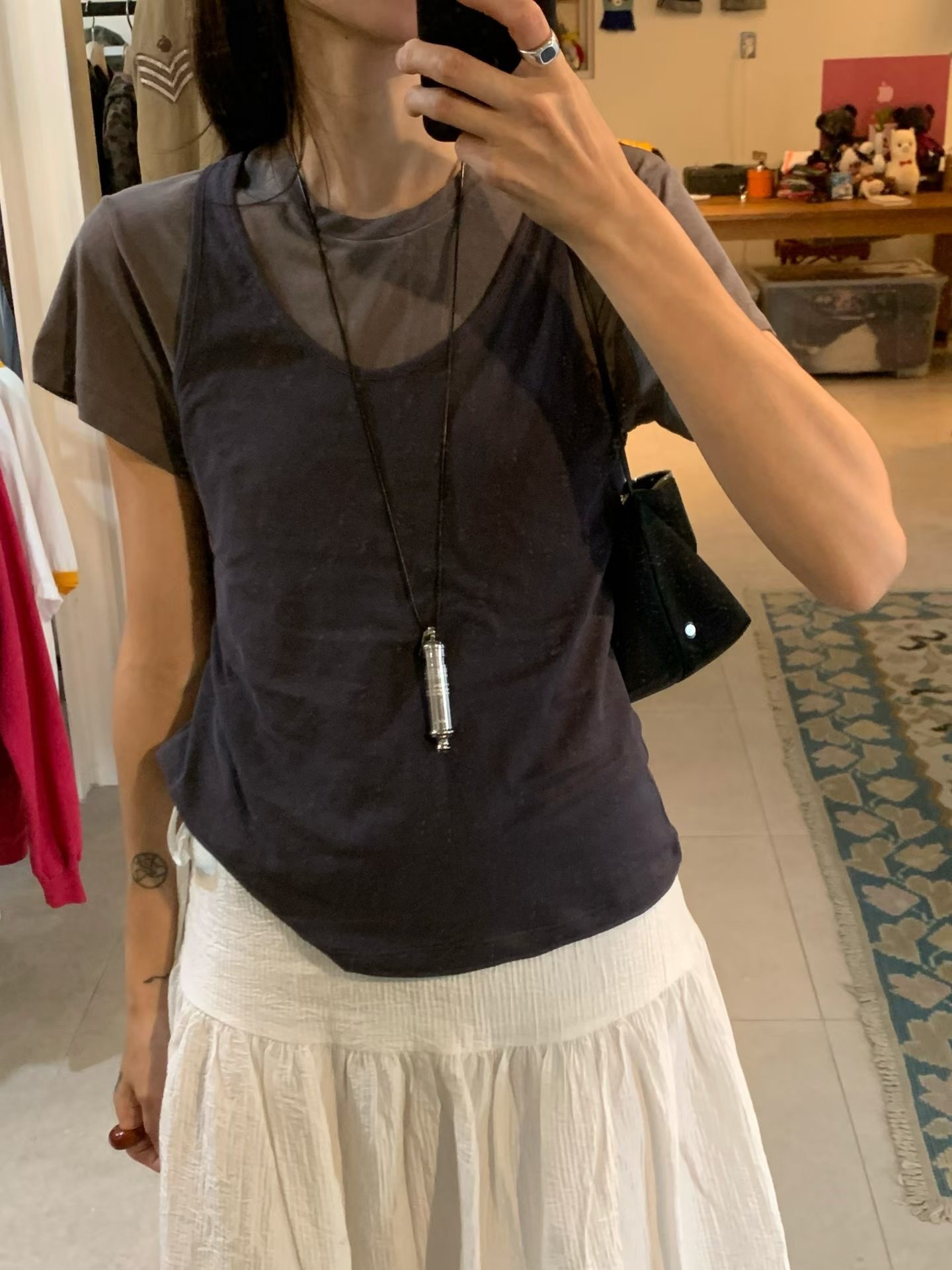 MO2604 thin cotton Tee