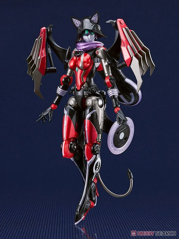 GSC Figma 重機淑女<闇猫型> CYCLION 可動完成品
