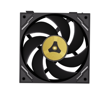 Tcomas FC700PRO 120 Integrated ARGB Fan (3-pack) (Black/White)