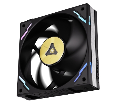 Tcomas FC700PRO 120 Integrated ARGB Fan (3-pack) (Black/White)