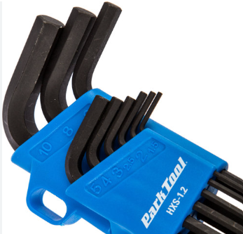 Parktool HXS-1.2  L 型内六角扳手套装