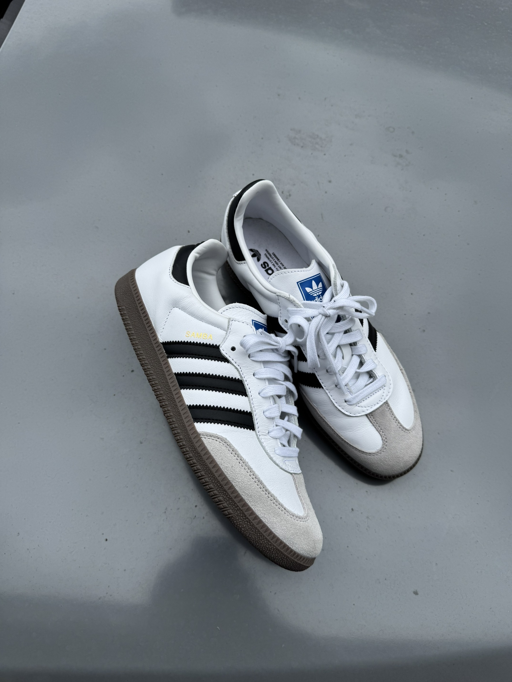 拍照二手鞋 adidas samba 27.5CM