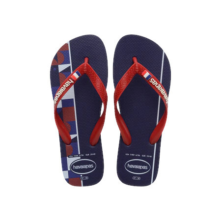 HAVAIANAS 哈瓦仕 人字拖   藍紅 法國隊 拖鞋 男女 41504772711