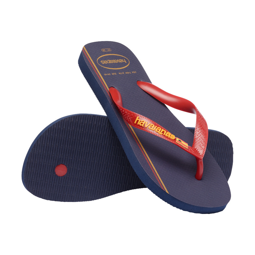 HAVAIANAS 哈瓦仕 人字拖 藍紅 西班牙隊 拖鞋 男 41504774629