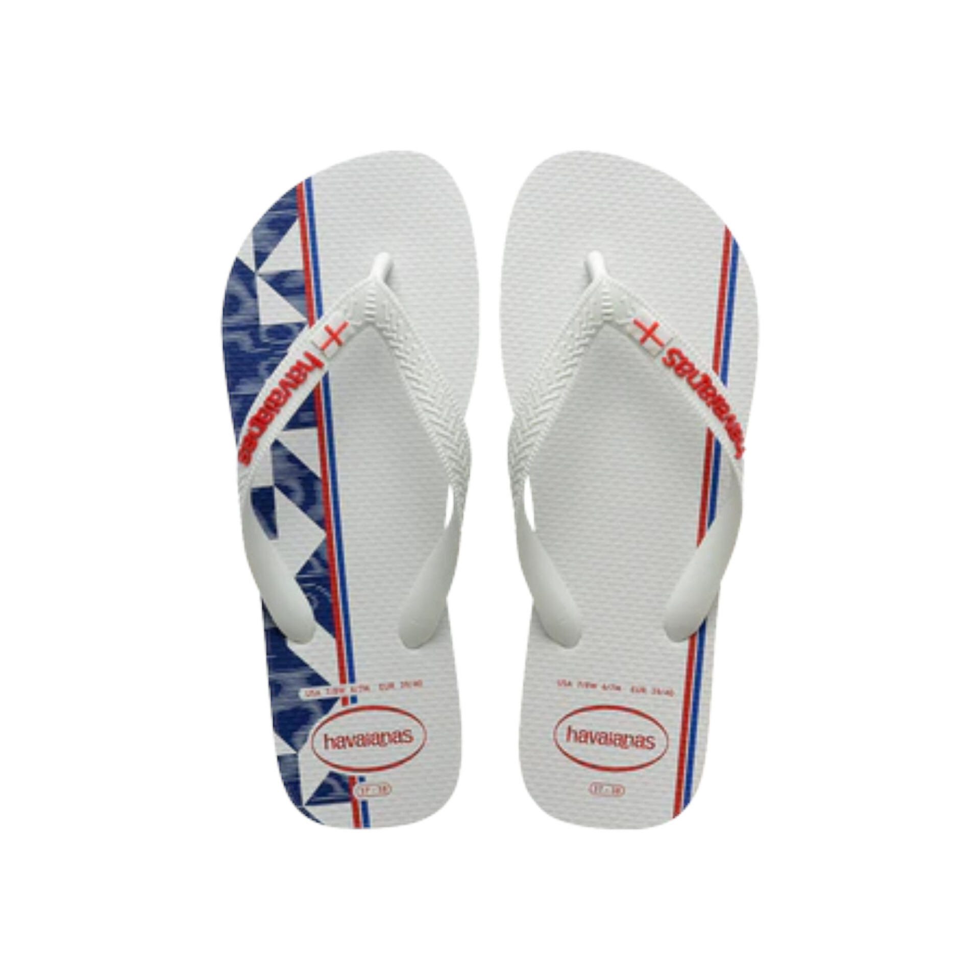 HAVAIANAS 哈瓦仕 人字拖 白藍紅 英國隊 拖鞋 男女 41504776222