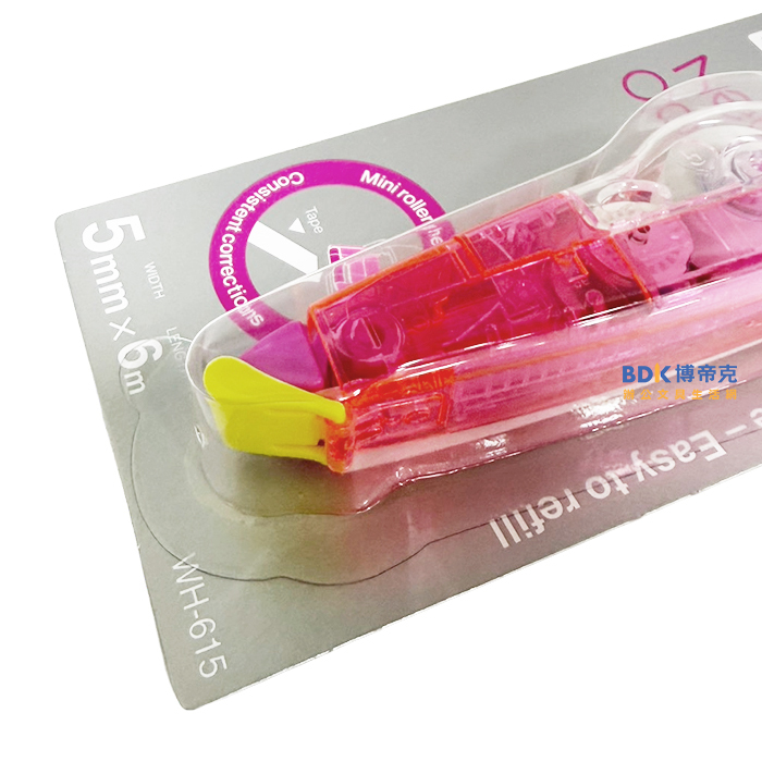 PLUS 台灣普樂士 Neon Color MR智慧型滾輪修正帶 WH-615-LE-AS 限定版