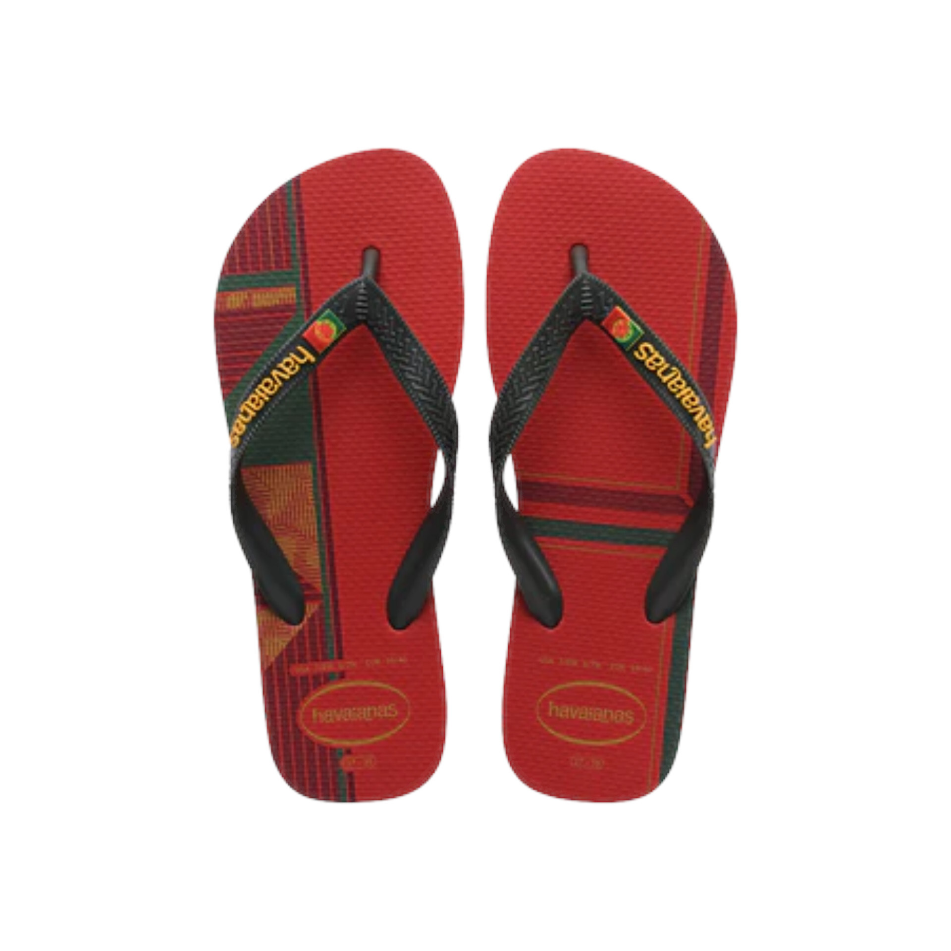 HAVAIANAS 哈瓦仕 人字拖  紅綠 葡萄牙隊 拖鞋 男女 41504771440