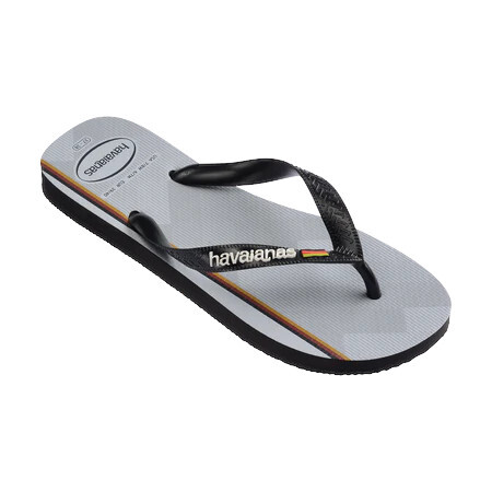 HAVAIANAS 哈瓦仕 人字拖  灰 紅黃 德國隊 拖鞋 男女 41504770090