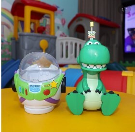 泰國代購 Toy Story 5 泰國限定爆谷桶 & 飲料杯 巴斯光年個太空帽 抱抱龍