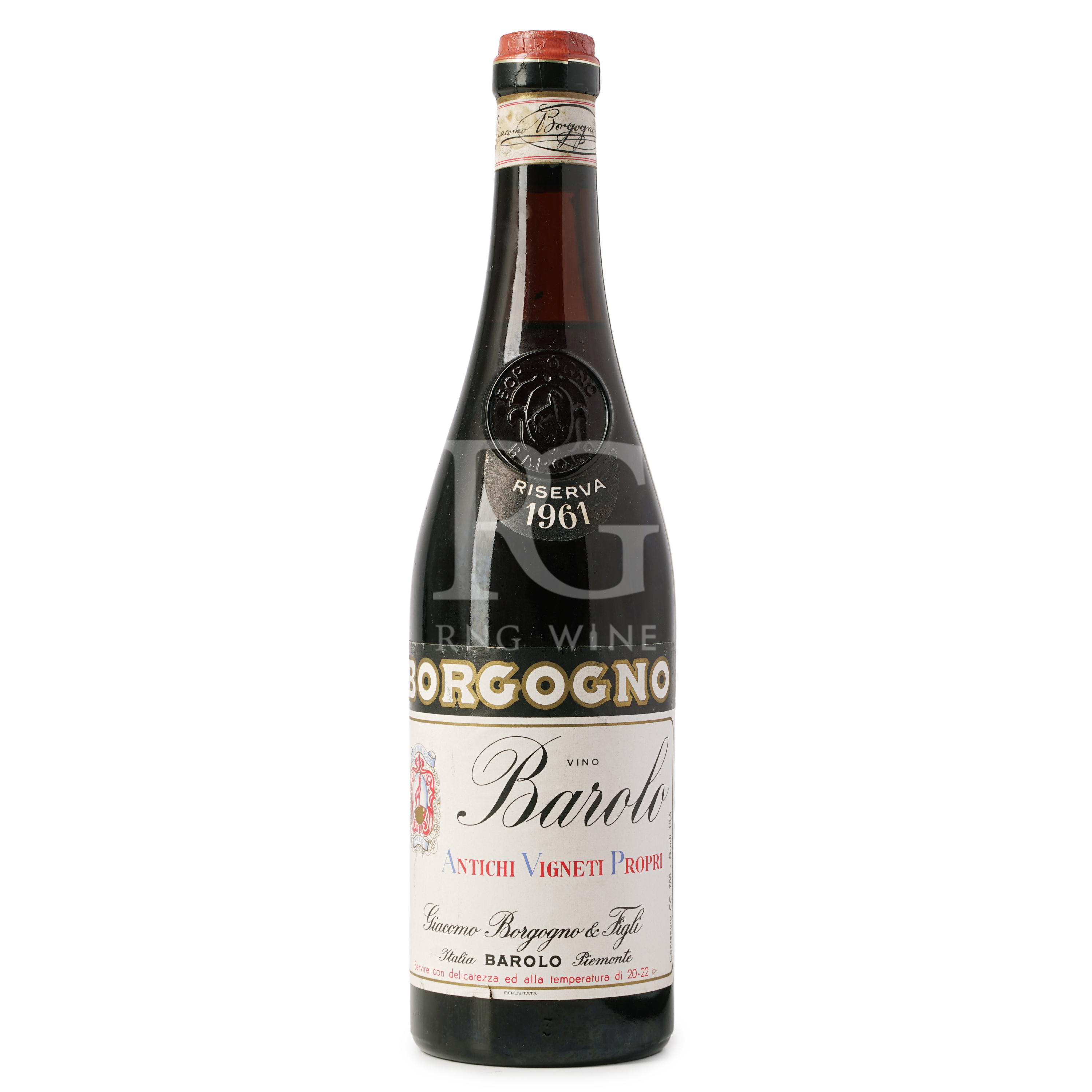 Giacomo Borgogno & Figli Barolo Riserva 1961
