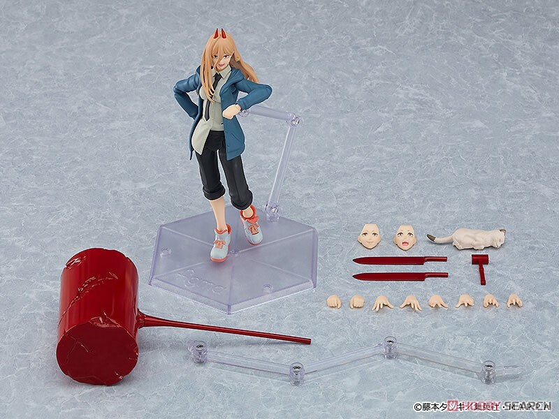 GSC Figma #589 帕瓦 鏈鋸人 可動完成品