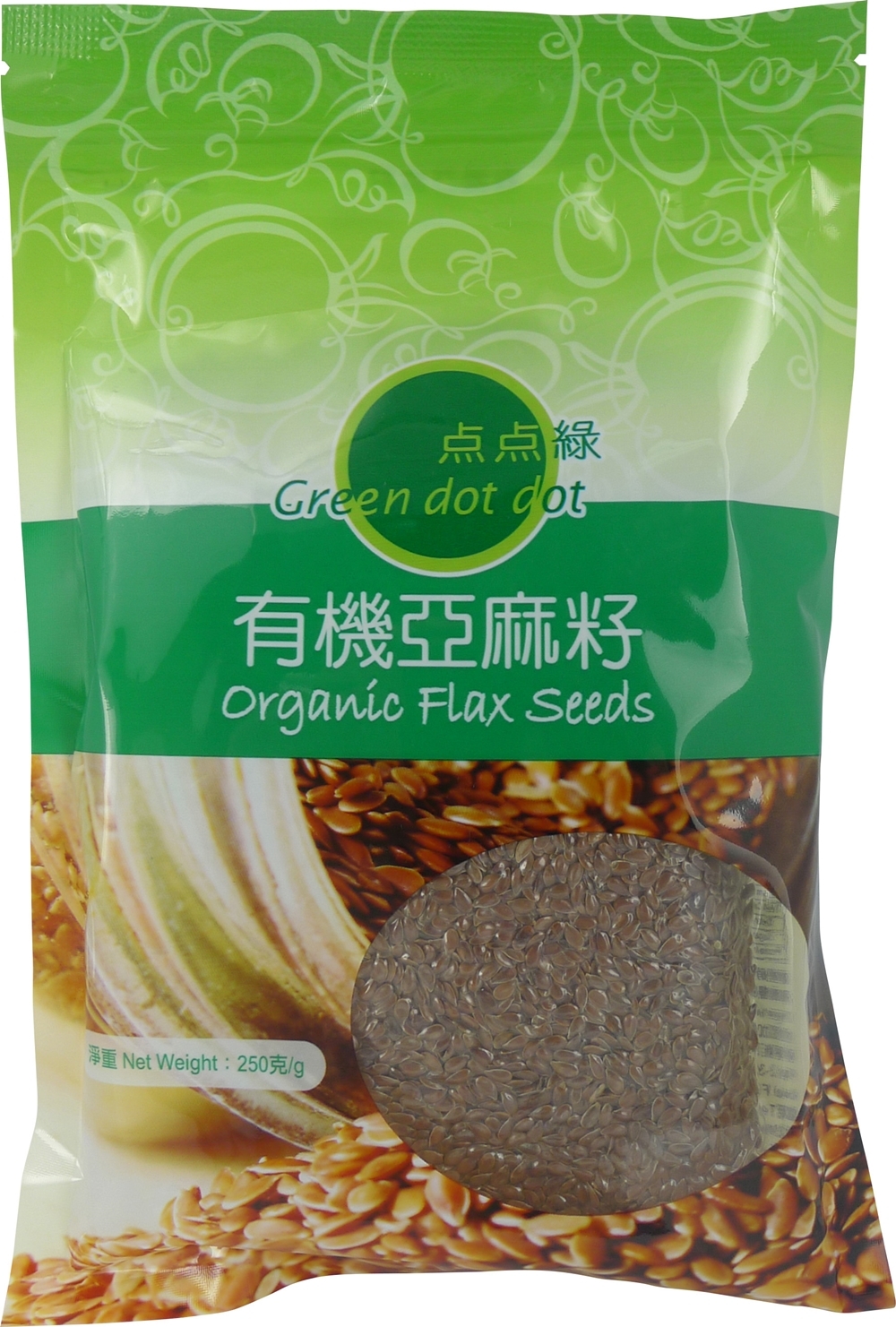 Greendotdot Organic Golden Flax Seed (250g)