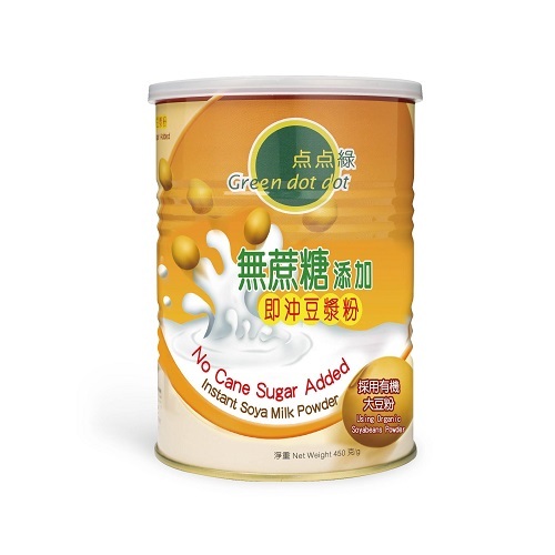 Greendotdot No Cane Sugar Added Instant Soya Milk Powder (450g)