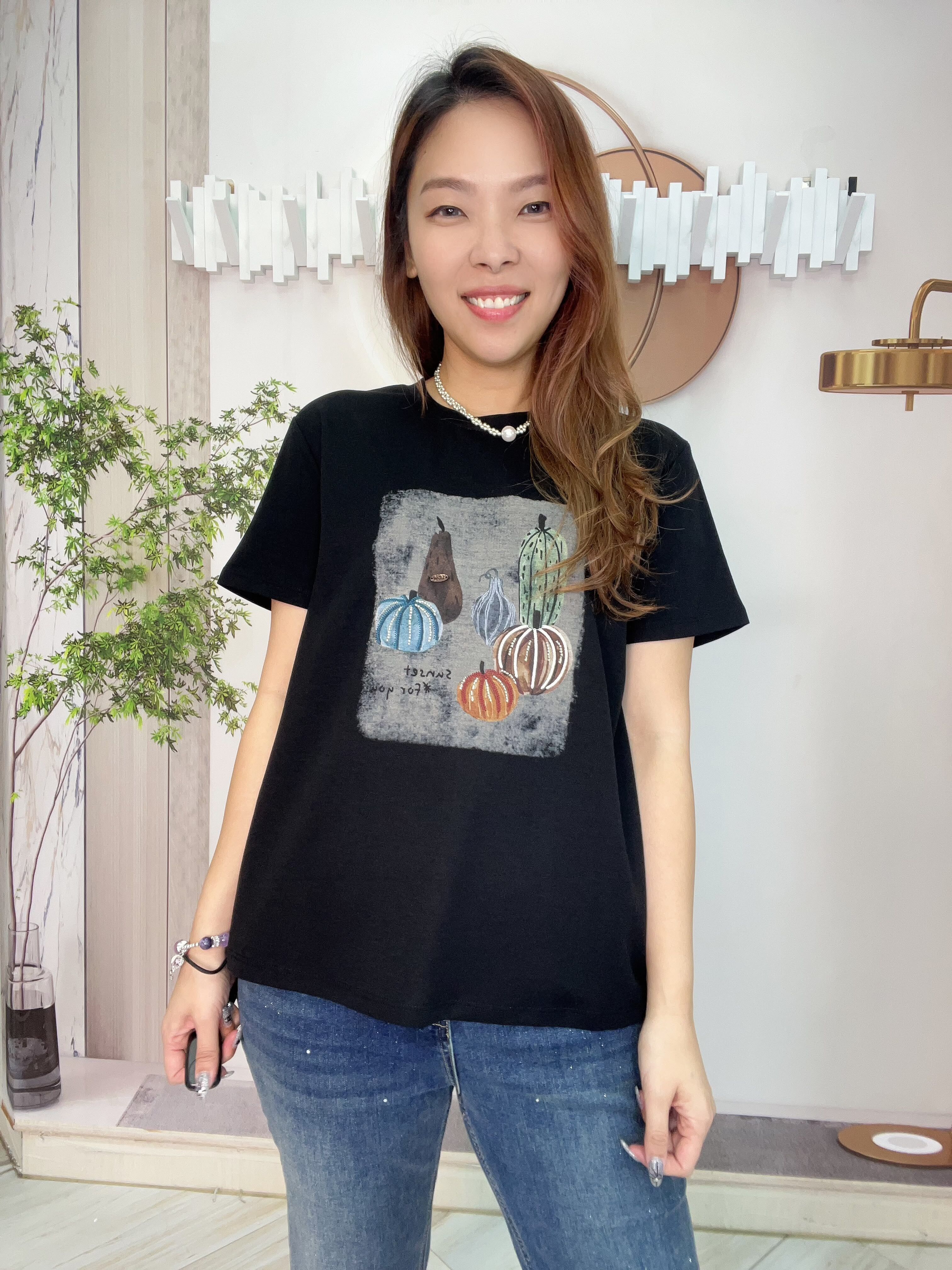 (現貨區)Mar 南瓜圖案top~172X