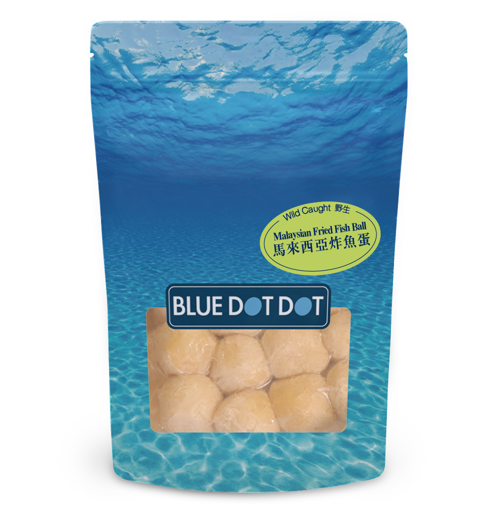 Bluedotdot 馬來西亞野生炸魚蛋 (300克)