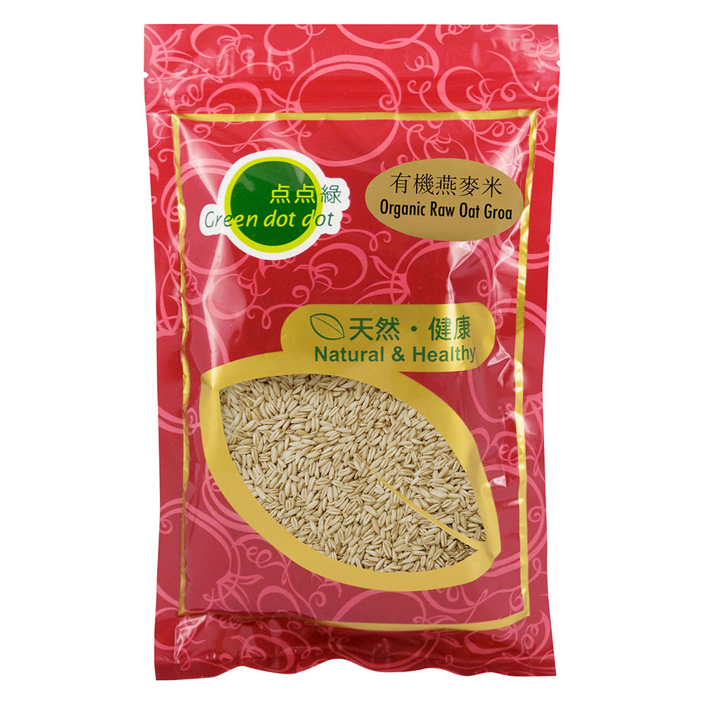Greendotdot Organic Raw Oat Groa  (350g)