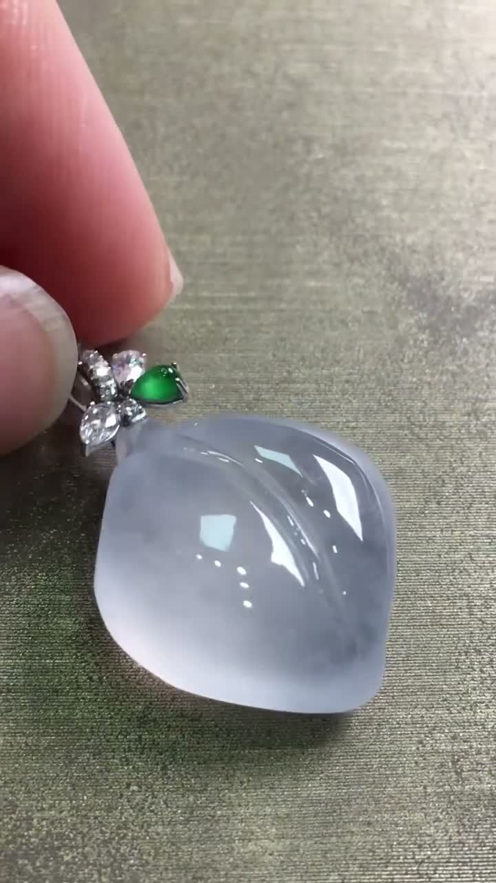 翡翠葉子,天然翡翠A玉, 緬甸玉, Jade, Jadeite