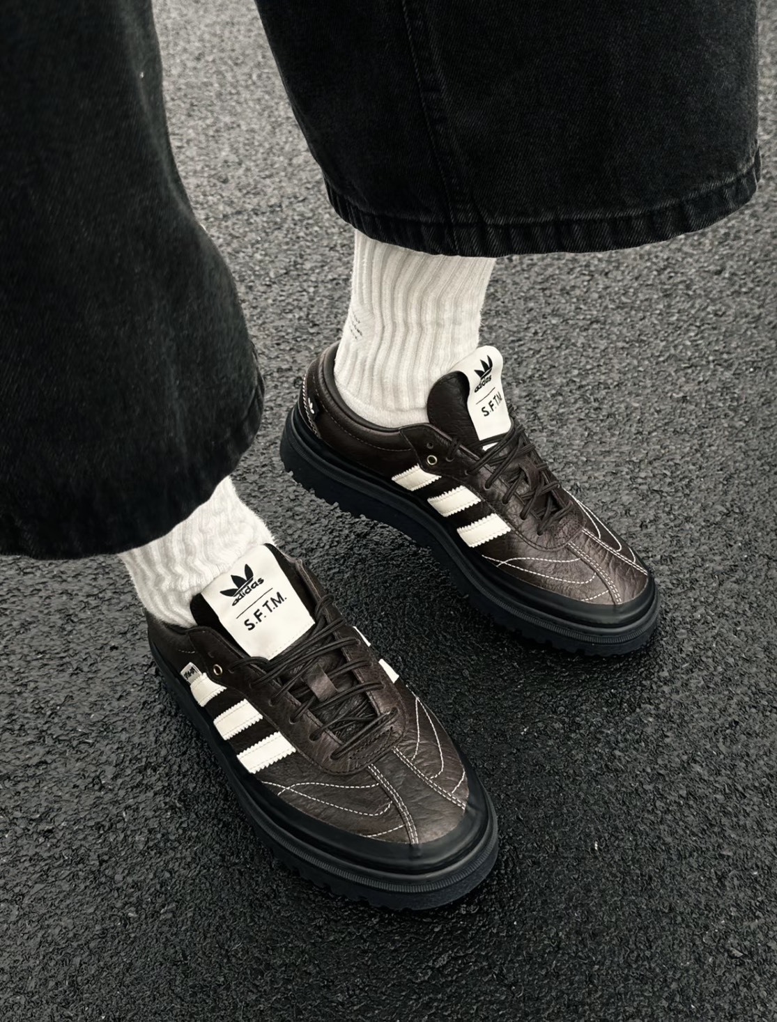 <最強聯名..>ADIDAS ORIGINALS x Song for the Mute samba LX Freizeit 黑/咖