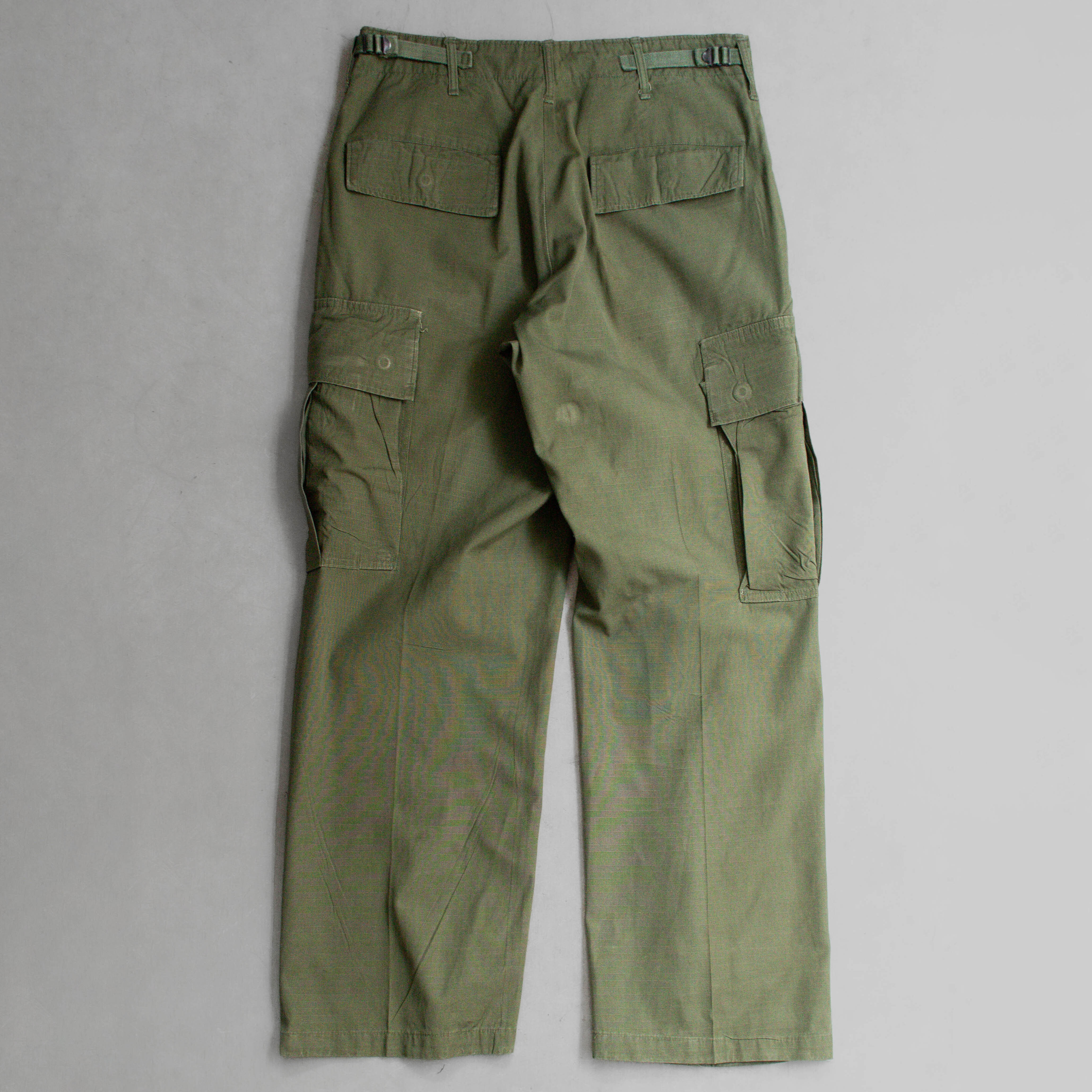 60S US ARMY JUNGLE FATIGUE PANTS 美軍 公發 叢林 野戰 軍綠 軍褲