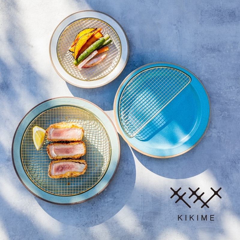 【日本 KIKIME】amime 美濃燒燕三條餐具圓盤半月圓盤